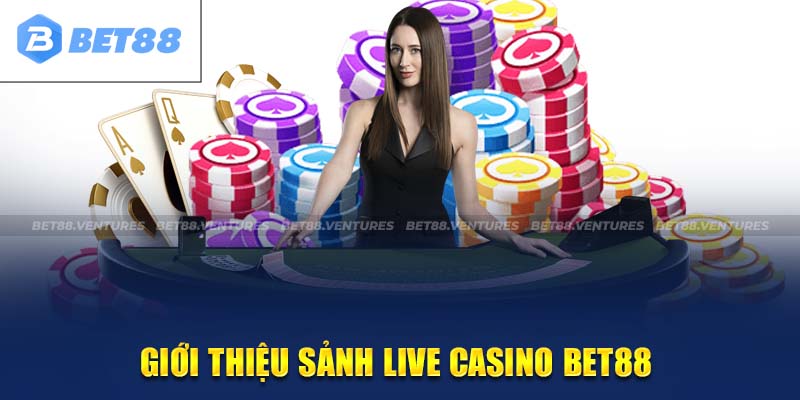 Giới thiệu về sảnh Live casino Bet88